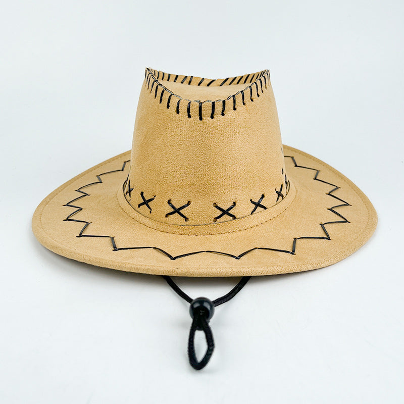 Walter White Fedora Western Cowboy Hat Men's Outdoor Sun Protection Sun Shade Retro Fedora Hat