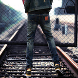 Cotton Solid Men's Denim Trucker Jacket Men Spring Autumn Casual Slim Fit Bomber Jackets Men Jean Coat Men Outwear Male Cowboy Suit