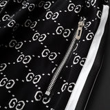 Men's Athletic Tracksuit Autumn Handsome Man Sports Casual Two-Piece Suit Clothes Trendy Sweater Sweatpants Men