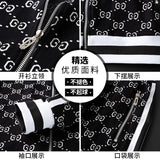 Men's Athletic Tracksuit Autumn Handsome Man Sports Casual Two-Piece Suit Clothes Trendy Sweater Sweatpants Men