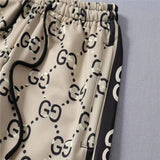 Men's Athletic Tracksuit Spring and Autumn Men's Sports Casual Cardigan Suit Men's Pants Letters