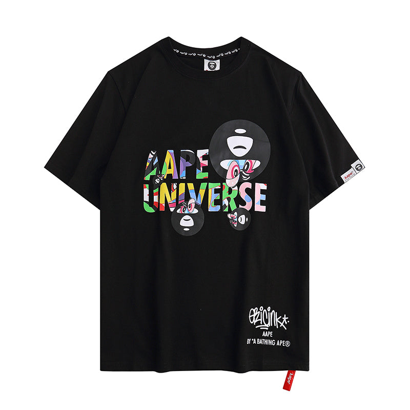 A Ape Print T Shirt