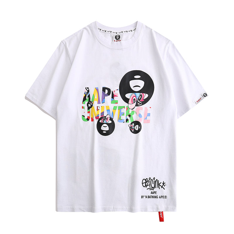 A Ape Print T Shirt