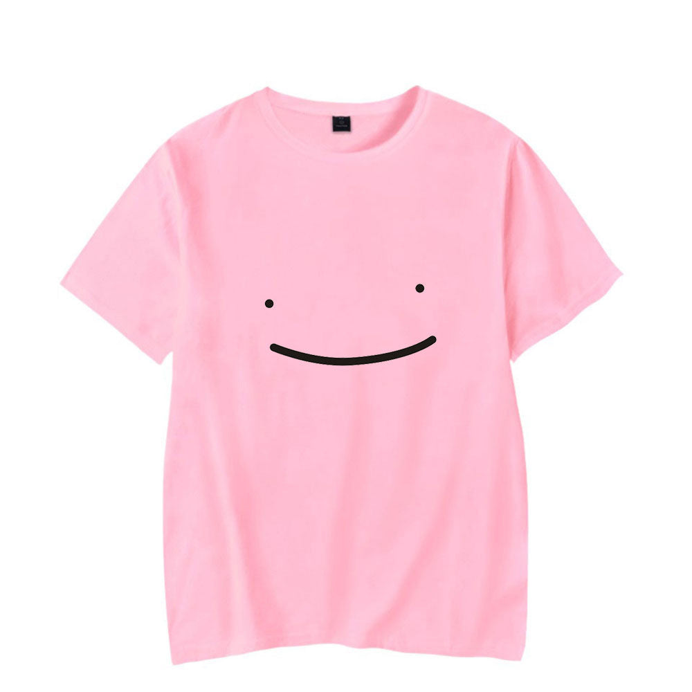 Dreamwastaken Novelty Hoodies Dream Merch Shirt Short Sleeve Round Neck Loose T-shirt