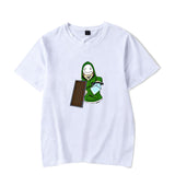Dreamwastaken Novelty Hoodies Dream Merch Shirt Short Sleeve Round Neck Loose T-shirt