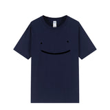 Dreamwastaken Novelty Hoodies Dream Merch Shirt 2D Printed Short Sleeve Round Neck Loose T-shirt