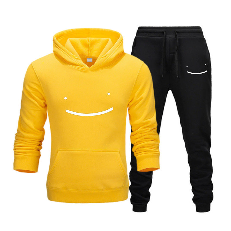 Dreamwastaken Novelty Hoodies Dream Merch Shirt Fashion Casual Printing Hoodie Ankle Banded Pants Suit