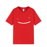 Dreamwastaken Novelty Hoodies Dream Merch Shirt 2D Printed Short Sleeve Round Neck Loose T-shirt