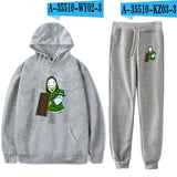 Dreamwastaken Novelty Hoodies Dream Merch Shirt Fashion Casual Printing Hoodie Ankle Banded Pants Suit