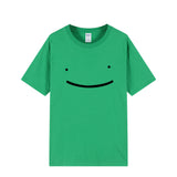 Dreamwastaken Novelty Hoodies Dream Merch Shirt 2D Printed Short Sleeve Round Neck Loose T-shirt