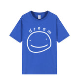 Dreamwastaken Novelty Hoodies Dream Merch Shirt Printed Casual Stylish Loose Short Sleeve T-shirt