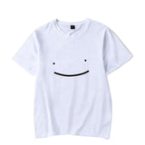 Dreamwastaken Novelty Hoodies Dream Merch Shirt Short Sleeve Round Neck Loose T-shirt