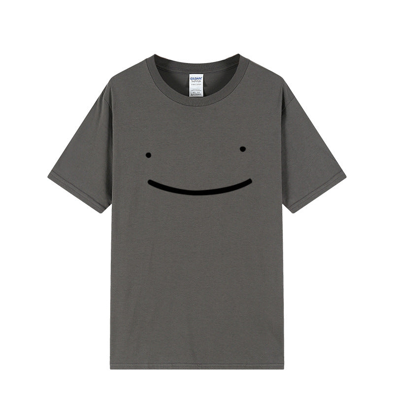Dreamwastaken Novelty Hoodies Dream Merch Shirt 2D Printed Short Sleeve Round Neck Loose T-shirt