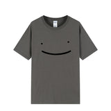 Dreamwastaken Novelty Hoodies Dream Merch Shirt 2D Printed Short Sleeve Round Neck Loose T-shirt