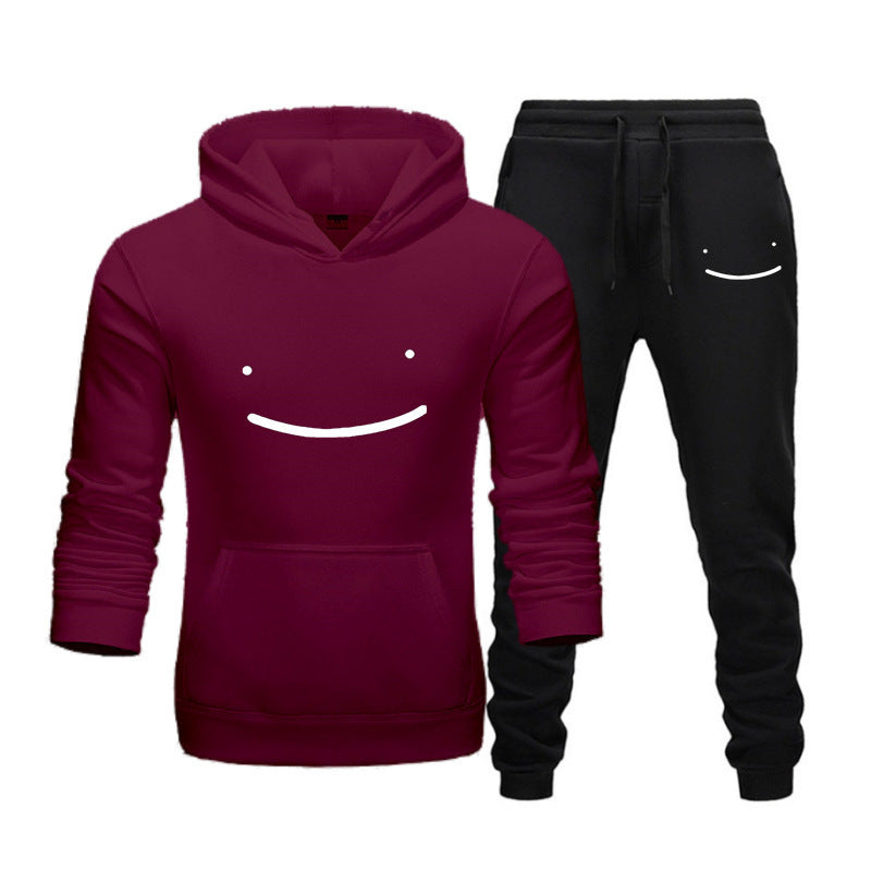 Dreamwastaken Novelty Hoodies Dream Merch Shirt Fashion Casual Printing Hoodie Ankle Banded Pants Suit