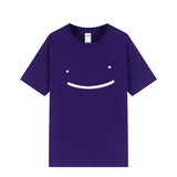 Dreamwastaken Novelty Hoodies Dream Merch Shirt 2D Printed Short Sleeve Round Neck Loose T-shirt