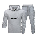 Dreamwastaken Novelty Hoodies Dream Merch Shirt Fashion Casual Printing Hoodie Ankle Banded Pants Suit