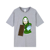 Dreamwastaken Novelty Hoodies Dream Merch Shirt 2D Printed Short Sleeve Round Neck Loose T-shirt
