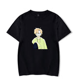 Dreamwastaken Novelty Hoodies Dream Merch Shirt Short Sleeve Round Neck Loose T-shirt