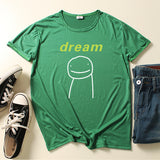 Dreamwastaken Novelty Hoodies Dream Merch Shirt Dreamwastaken Cartoon Fashion T-shirt Top