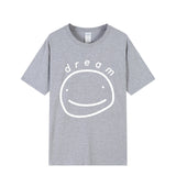 Dreamwastaken Novelty Hoodies Dream Merch Shirt Printed Casual Stylish Loose Short Sleeve T-shirt