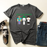 Dreamwastaken Novelty Hoodies Dream Merch Shirt Printed Short Sleeve T-shirt Summer