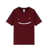 Dreamwastaken Novelty Hoodies Dream Merch Shirt 2D Printed Short Sleeve Round Neck Loose T-shirt