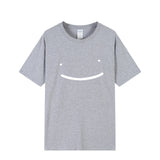 Dreamwastaken Novelty Hoodies Dream Merch Shirt 2D Printed Short Sleeve Round Neck Loose T-shirt
