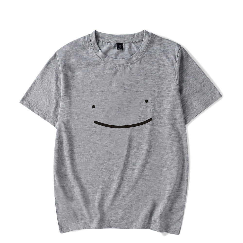 Dreamwastaken Novelty Hoodies Dream Merch Shirt Short Sleeve Round Neck Loose T-shirt
