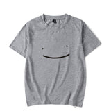 Dreamwastaken Novelty Hoodies Dream Merch Shirt Short Sleeve Round Neck Loose T-shirt