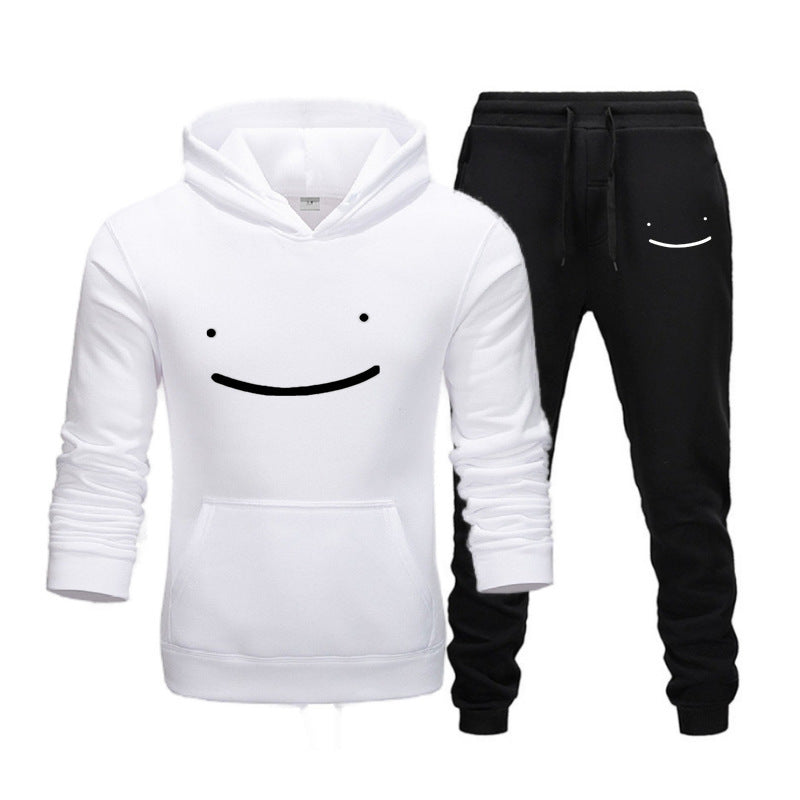 Dreamwastaken Novelty Hoodies Dream Merch Shirt Fashion Casual Printing Hoodie Ankle Banded Pants Suit