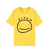 Dreamwastaken Novelty Hoodies Dream Merch Shirt Printed Casual Stylish Loose Short Sleeve T-shirt