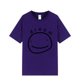 Dreamwastaken Novelty Hoodies Dream Merch Shirt Printed Casual Stylish Loose Short Sleeve T-shirt
