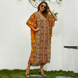 Women Plus Size Dresses Spring/Summer Loose Printed Dress