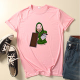 Dreamwastaken Novelty Hoodies Dream Merch Shirt Dreamwastaken Summer Fashion Cartoon Animation Short Sleeve T-shirt Top