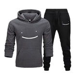 Dreamwastaken Novelty Hoodies Dream Merch Shirt Fashion Casual Printing Hoodie Ankle Banded Pants Suit