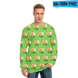 Dreamwastaken Novelty Hoodies Dream Merch Shirt Dreamwastaken Printed Sweater Casual Loose 3D Round Neck Sweater