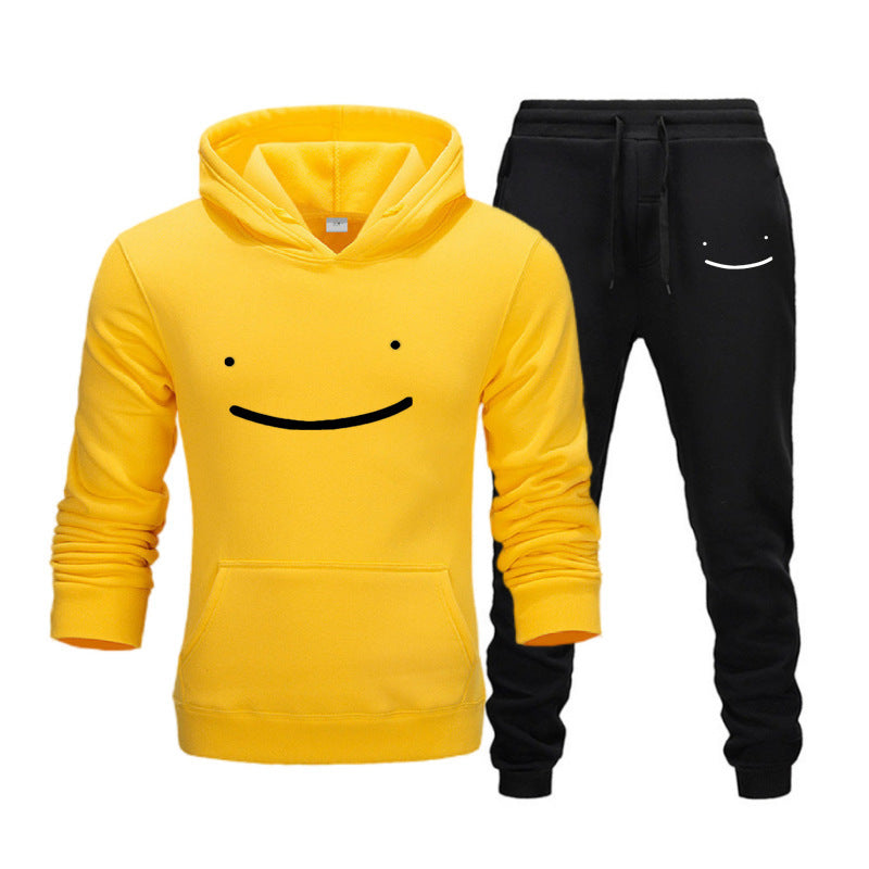 Dreamwastaken Novelty Hoodies Dream Merch Shirt Fashion Casual Printing Hoodie Ankle Banded Pants Suit