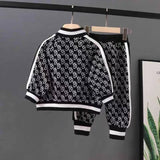 Kid's Athletic Tracksuit Boys Spring Clothing Clothes Two-Piece Suit