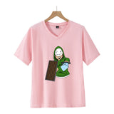 Dreamwastaken Novelty Hoodies Dream Merch Shirt 2D Printing Fashion V-neck Short Sleeved T-shirt ''Summer