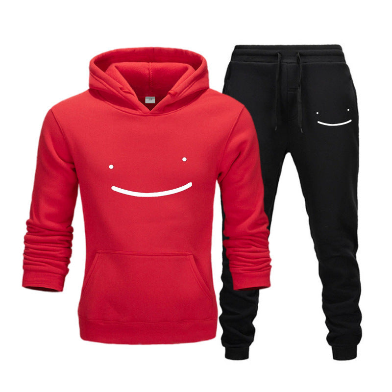Dreamwastaken Novelty Hoodies Dream Merch Shirt Fashion Casual Printing Hoodie Ankle Banded Pants Suit
