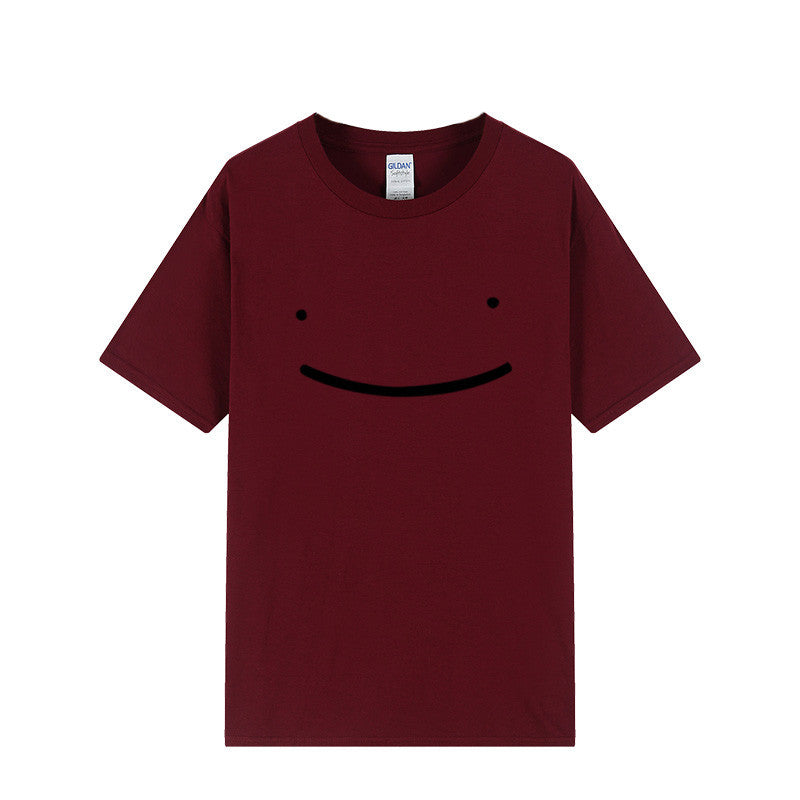 Dreamwastaken Novelty Hoodies Dream Merch Shirt 2D Printed Short Sleeve Round Neck Loose T-shirt