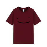 Dreamwastaken Novelty Hoodies Dream Merch Shirt 2D Printed Short Sleeve Round Neck Loose T-shirt
