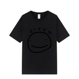 Dreamwastaken Novelty Hoodies Dream Merch Shirt Printed Casual Stylish Loose Short Sleeve T-shirt