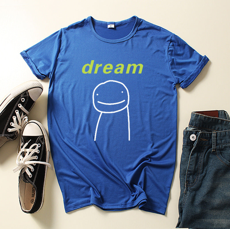 Dreamwastaken Novelty Hoodies Dream Merch Shirt Dreamwastaken Cartoon Fashion T-shirt Top