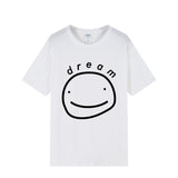 Dreamwastaken Novelty Hoodies Dream Merch Shirt Printed Casual Stylish Loose Short Sleeve T-shirt