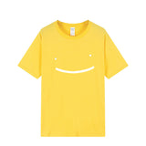 Dreamwastaken Novelty Hoodies Dream Merch Shirt 2D Printed Short Sleeve Round Neck Loose T-shirt