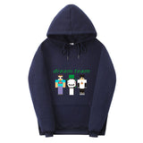 Dreamwastaken Novelty Hoodies Dream Merch Shirt 2D Printed Casual Fashion Loose Hooded Sweater