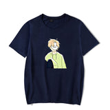 Dreamwastaken Novelty Hoodies Dream Merch Shirt Short Sleeve Round Neck Loose T-shirt