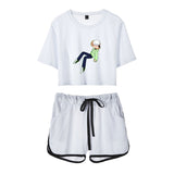 Dreamwastaken Men's Novelty Hoodies Dream Merch Shirt Printed Casual Fashion Loose Exposed Navel Suit